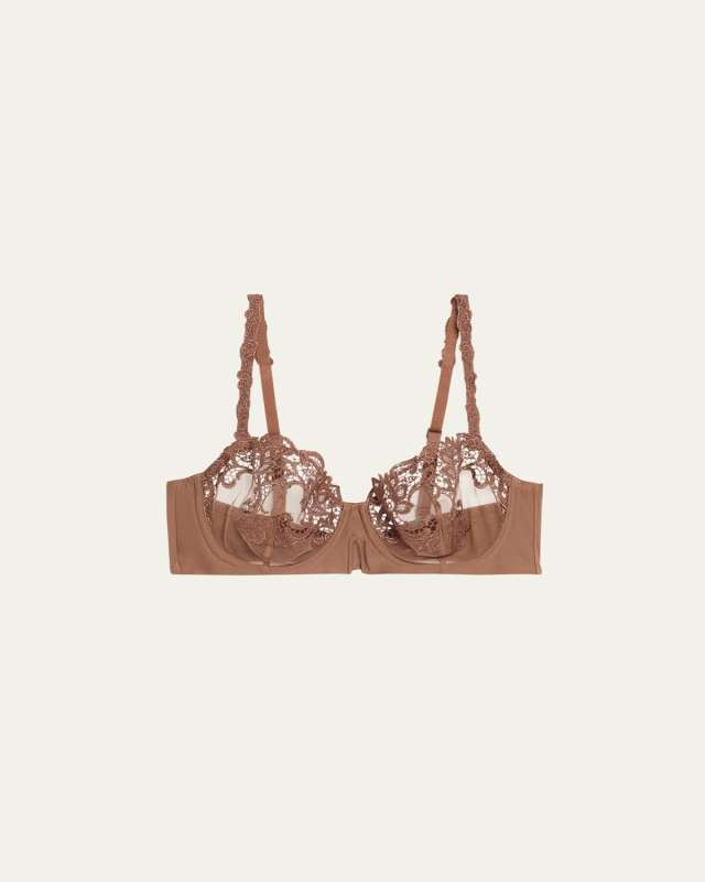 Saga Non-Padded Lace Demi Bra